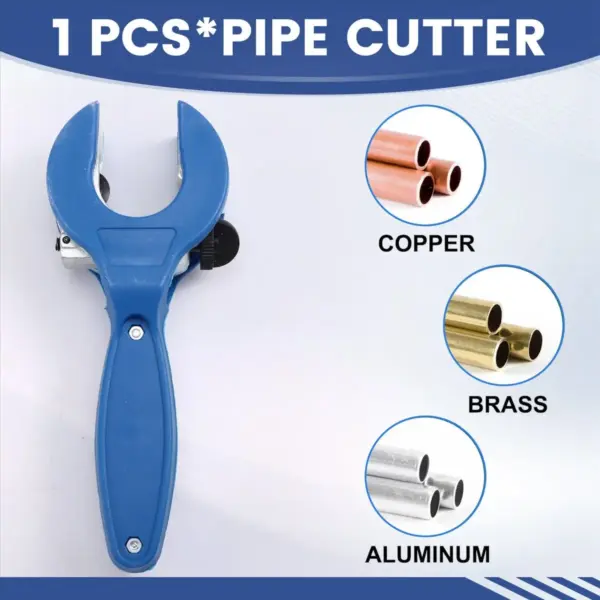A74U High Efficiency Ratchet Pipe Cutter Aluminum Pipe Thin Wall Pipe Cutter Bearing Type Universal Pipe Cutter