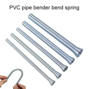 5pcs Spring Pipe Bender Aluminium Tube Bending Tools Tube Bender  5/8" 2/1" Air Condition Copper Pipe