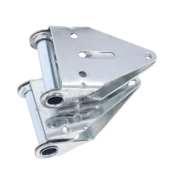 2Pcs Garage Door Hinges High Load Capacity Heavy Duty Replacement Metal Garage Door Bracket Parts Track Support Hardware