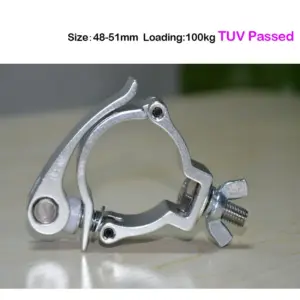 Mini 360 QR Clamp Quick Selflock Clamp DJ Lighting Fixture Clamp For 48-51mm F34 Truss High Quality Stage Accessories