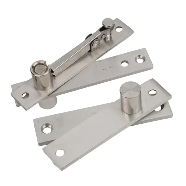 Heavy Duty For 360 Degree Concealed Bookcase Hinges with Retractable Pin for Secret Door Pivot and Door Frame Load Reduction