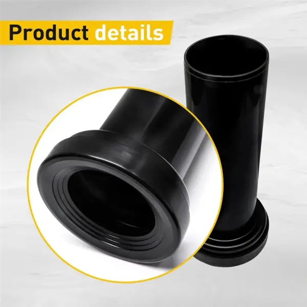 AT21-Wall Hung Toilet Extended Pipe Connector Sewer Pipe Flushing Pipe Set Toilet Accessories