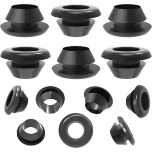 40pcs Waterproof Cable Glands Installation Hole Rubber Plugs Wire Cable Waterproof Protection Plugs Silicone Quick Install Cable