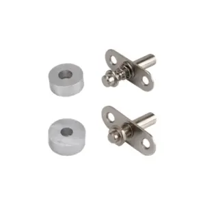 Heavy-Duty Rotation Mounting Hardware Adjustable Anti-Rust Pivot Doors Hinges Smooth Rotation Corrosion-Resistant