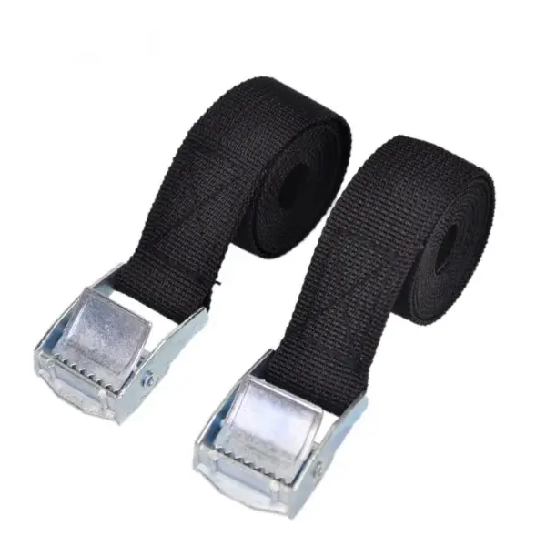 1'' 2.5cm Metal Ratchet Straps Luggage Buckle Cargo Straps Tie-Down Belt for motorcycle Belt Rope Straps Strong Auto Accessories