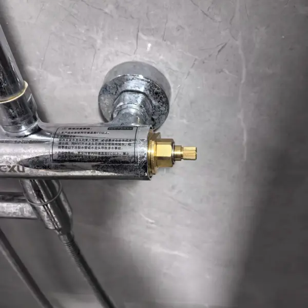 Brass Shower Thermostatic Cartridge Replacement Kit - Bathroom Water Temperature Control Mixer Valve Bar Faucet Repair
