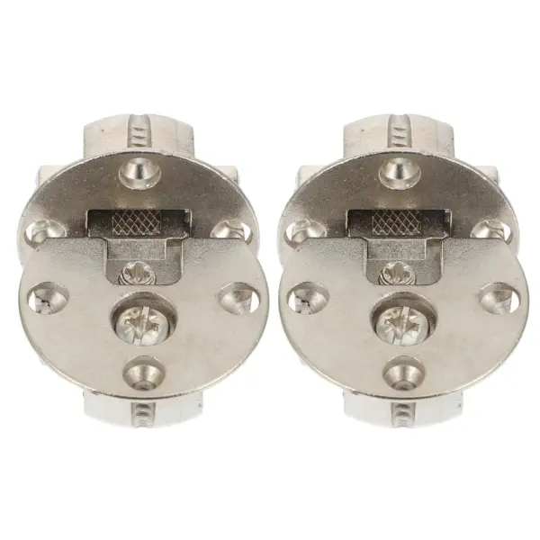 2Pcs Concealed Zinc Alloy Folding Hinges Furniture Flap Lid Hinges Heavy Duty Cabinet Door Cupboard Hardware Hidden Door Hinge