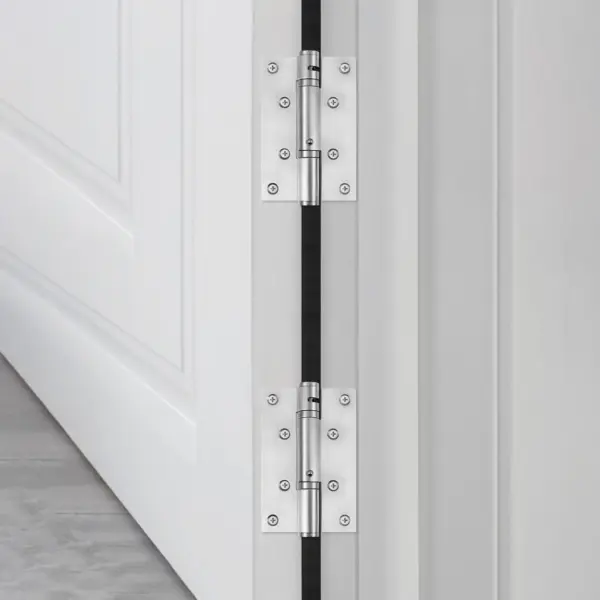 Stainless Steel Self Closing Spring Hinge Silent Automatic Door Closing for Residential Commercial Use Heavy Duty Adjustable
