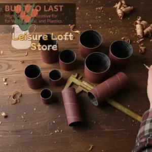 80 150 240 Grit Sanding Drum Sleeves Durable Sandpaper Abrasive Kit for  Rotary Tool Polishing Projects