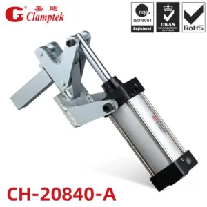 CH-20840-A Pneumatic Power Clamps  Inlet G1/8'' Holding Capacity 1000Kg Horizontal Toggle Clamps