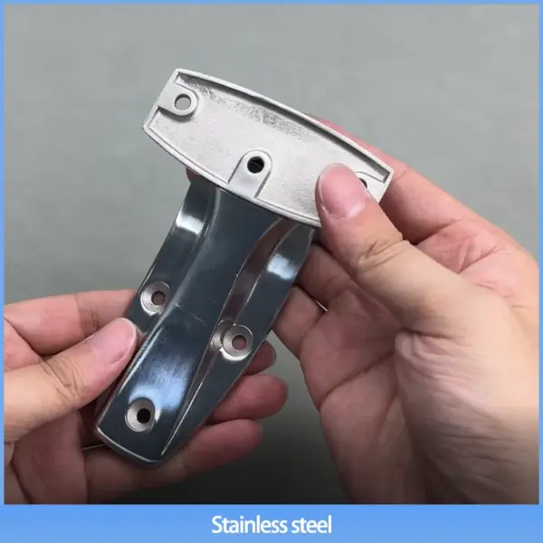 304 Stainless Steel Heavy-Duty Hinge Refrigerator Door Container Door Hinge Manufacturer Direct Sales