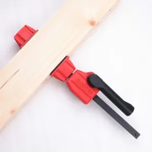 20MM Hole Woodworking Desktop Fixture Adjustable Frame Fixed Workbench Auxiliary Clamping Tool F Clamps Quick Release Clip