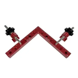 A23P Right Angle Ruler 90 Degree Woodworking Corner Clamps 160Mm Auxiliary Positioning Panel Fixing Parts