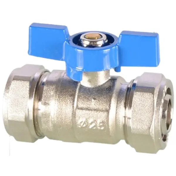 6 Point Brass Ball Valve For Aluminum Plastic Pipe Internal External Thread Plumbing Fitting Water Control