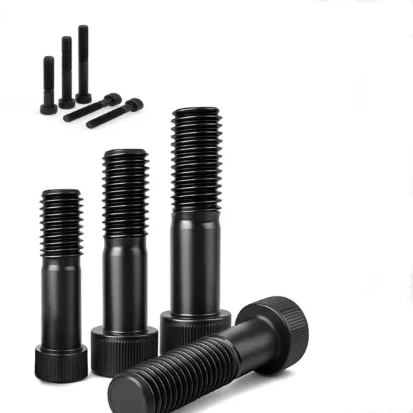 Grade 12.9 Black Allen Key Bolts DIN912 Hex Socket Cap Head 5#-10# 1/4"-1/2" UNC UNF Partial Threaded Fasteners