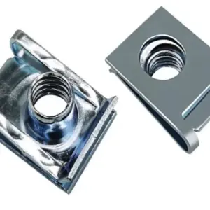 20pcs Tin Nut Fairing Clipse M6 Clips Clamps Snap Spring Nut Manganese Steel Zinc Plated B type Reed Nut