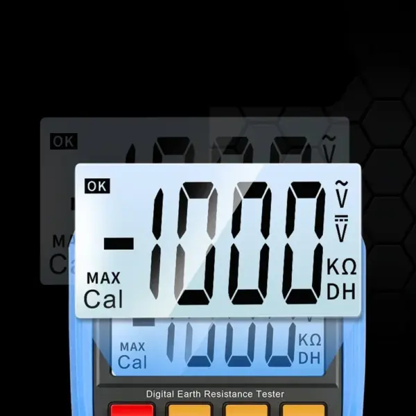 Insulation and Ground Resistance Tester with Digital Multimeter 2in1 Handheld Tool for Electrical Troubleshooting