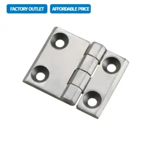 （3 Pieces）Ultra Thick Heavy-Duty Hinge 304 Stainless Steel 180 Degree Thick Suitable For Industrial Cabinet Doors