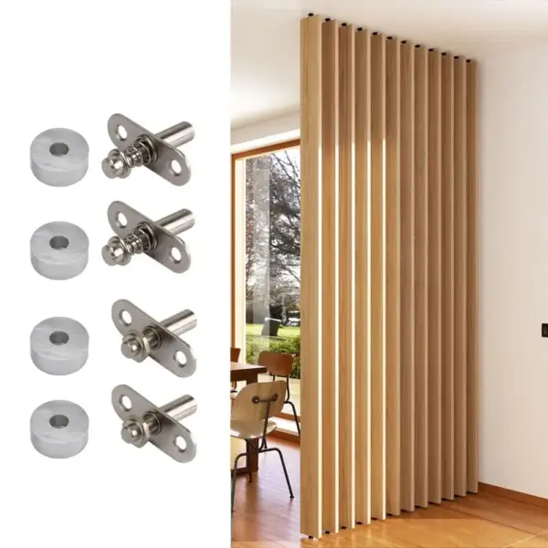 Heavy-Duty Rotation Mounting Hardware Adjustable Anti-Rust Pivot Doors Hinges Corrosion-Resistant Smooth Rotation