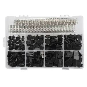 520pcs 2.54mm Dupont Connector Kit XH2.54 Male Female Crimp Terminals Housings for Arduino PCB Breadboard Projects