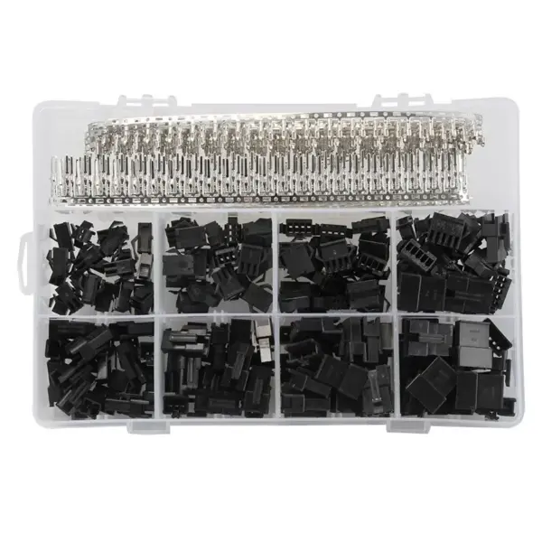 520pcs 2.54mm Dupont Connector Kit XH2.54 Male Female Crimp Terminals Housings for Arduino PCB Breadboard Projects