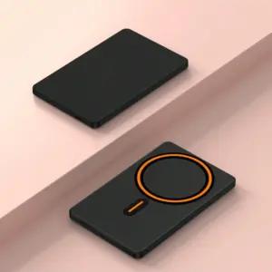 Multicolor Magnetic Power Bank Ultra-Thin 5000mAh Qi2 15W Fast Charging MagSafe Compatible Portable Charger For iPhone Android iPad Travel Outdoor Gift For Women