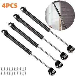 4PCS Cabinet Door Gas Struts 2-20KG Lift Supports Gas Spring Lid Support Gas Props/Shocks Kitchen Cupboard Hydraulic Hinge