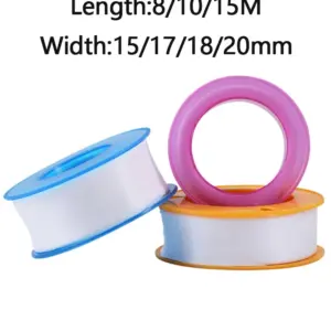 2/3/5/10/20/50Pcs PTFE Water Pipe Tape Oil-free Sealing Tape Fitting Thread Seal Tape White Pipe Thread Seal Raw Material Tape