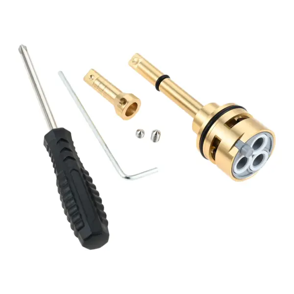 1 Set Brass RP51919 6-Setting Shower Faucet Valve Diverter Cartridge Cross Screwdriver Replacement No Leakage for R11000 R22000