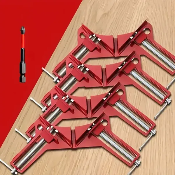 Right Angle Clamp, 90 Degrees Corner Clamp, Picture Frame Holder, Glass Holder, DIY Woodworking Hand Tools 2030