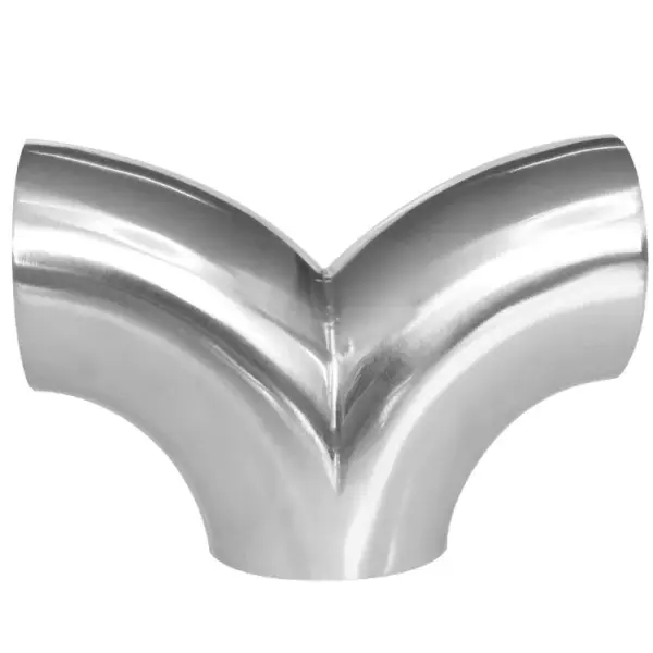 19/25/32/38/51/63mm Pipe OD Butt Welding Y-Shaped Elbow 3 Way SUS 304 Stainless Sanitary Fitting Spliter Homebrew Beer Wine