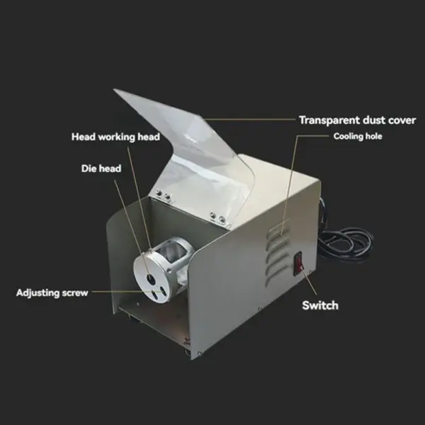 KOTUMY Electric Automatic Wire Stripping Machine 40W Twisting Peeling Tool Multifunction Wire Cutting Stripper 220V