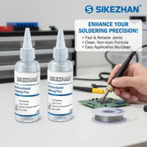 30ml Multi-Functional Soldering Flux for PCB SMD BGA Repair, No-Clean Non-Corrosive Welding Aid for Electronics Rework & DIY