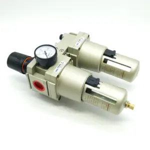 AC5010-10 G1''Air Source Treatment Unit  F.R.L Combination Air Filter Regulator and Lubricator