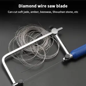 1M Cutting Wire Saw Blades Jade Metal Ceramic Cutting Supplies Hand Saw Blade Diameter 0.1mm-0.5mm Professional Hand Tools