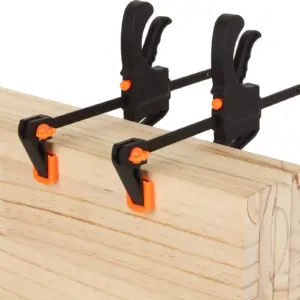 1PC Woodworking Work Bar Clamp - 4/6 Inch Hard Quick Ratchet Release Clip, Special Hand Tool for Carpentry