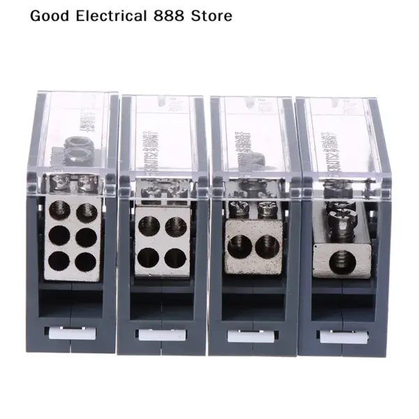 【GE】1pcs 150A Din Rail Terminal Block Distribution Box One in Multiple out Universal Power Junction Box for Circuit Breaker