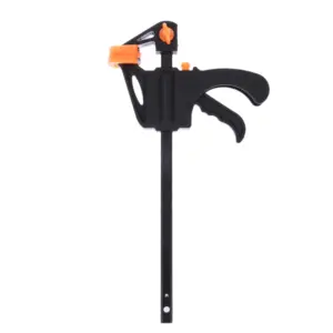 4 Inch F Type Woodworking Clamp Heavy Duty Carpentry Clip Ratchet Release Portable Practical Convenient  Carpenter Tool