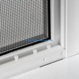 Y5GD 12pc Heavy Duty Window Screen Security Clips Steel Plunger Mechanism with Spring & Caps Upgrades for Reliable Retention