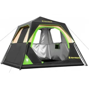 Quick Setup 4-6 Person Waterproof Camping Tent with Portable Bag for Family Hiking and Outdoor Adventures
