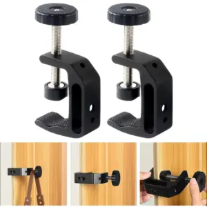 1/2pcs Small C-Type Clamp Set Aluminum Alloy Table Clamp Screw Clamps Metal Woodworking Vise Grip Bench Vice DIY Tool