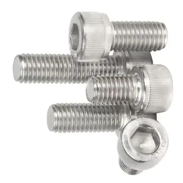 40pcs/lot DIN 912 M6 Allen Bolt A2 304 Stainless Steel Hex Socket Head Cap Screws Metric Thread L=16mm