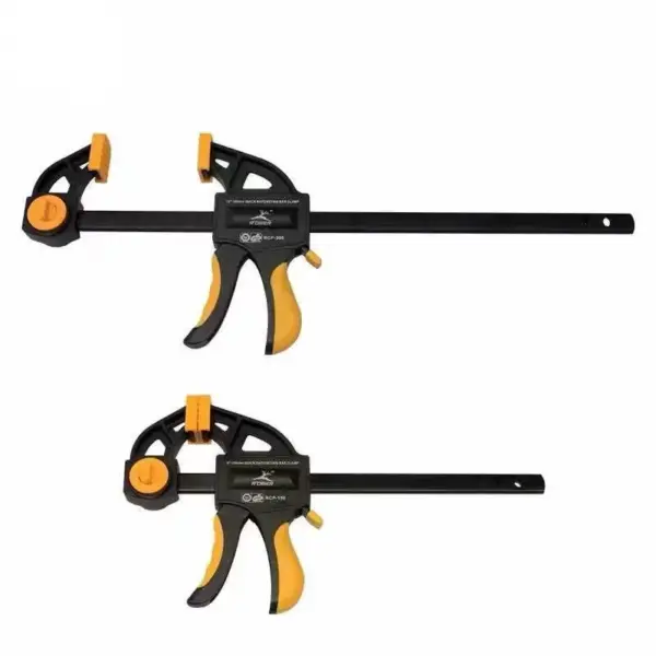 1-4 Pcs 6/12 Inches Woodworking Work Bar F Clamp Clip Set Hard Quick Ratchet Release DIY Carpentry Hand Tool Gadget