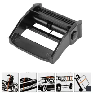 Kayak Cam Tie Down Strap Luggage Cargo Lash Backpack Belt Metal Buckle Toggle Clip50mm