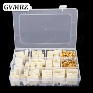 6.3 mm 1‑6Pin Automotive Quick‑Disconnect Connector Kit with Male & Female Housings and Brass Crimp Terminals
