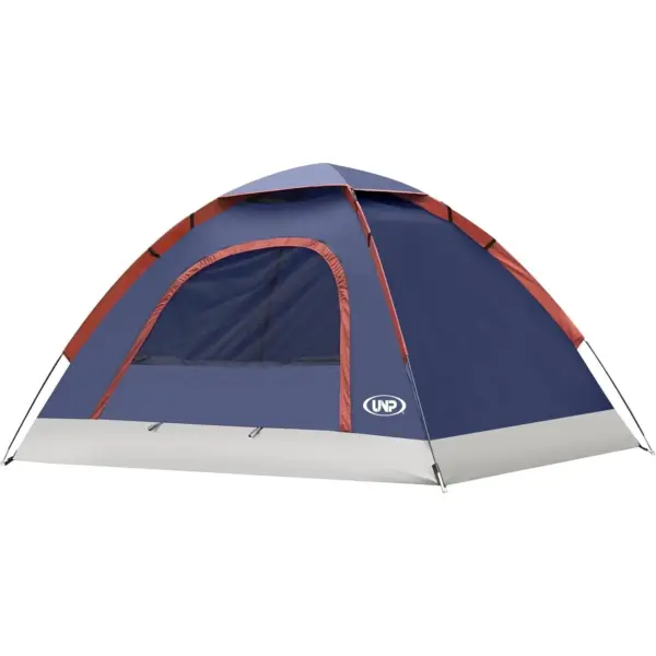6 Person 4 Season Dome Tent, Easy Setup for Camping & Hiking, Lightweight Portable Green