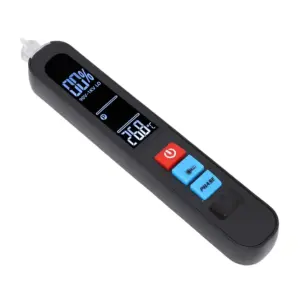 AVX1 Rechargeable Non-Contact Voltage Tester for Three-Phase Systems Rotation Indicator L R Mode 3x/sec Sampling
