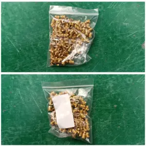 AA49 800Pcs M3 Thread Knurled Brass Threaded Heat Set Heat Resistant Insert Embedment Nut For 3D Printer