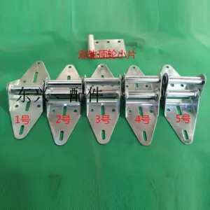 1pc Heavy Duty Garage Door Hinges Replacement 2# Hinge with Bolt & Nut BQLZR