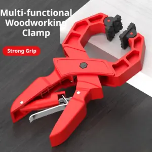 Heavy Duty Clamp Tongs Clip Strong Woodworking Plastic Spring A Type Large Carpenter for Car Cable Ties Fixing Nylon Wood Tool